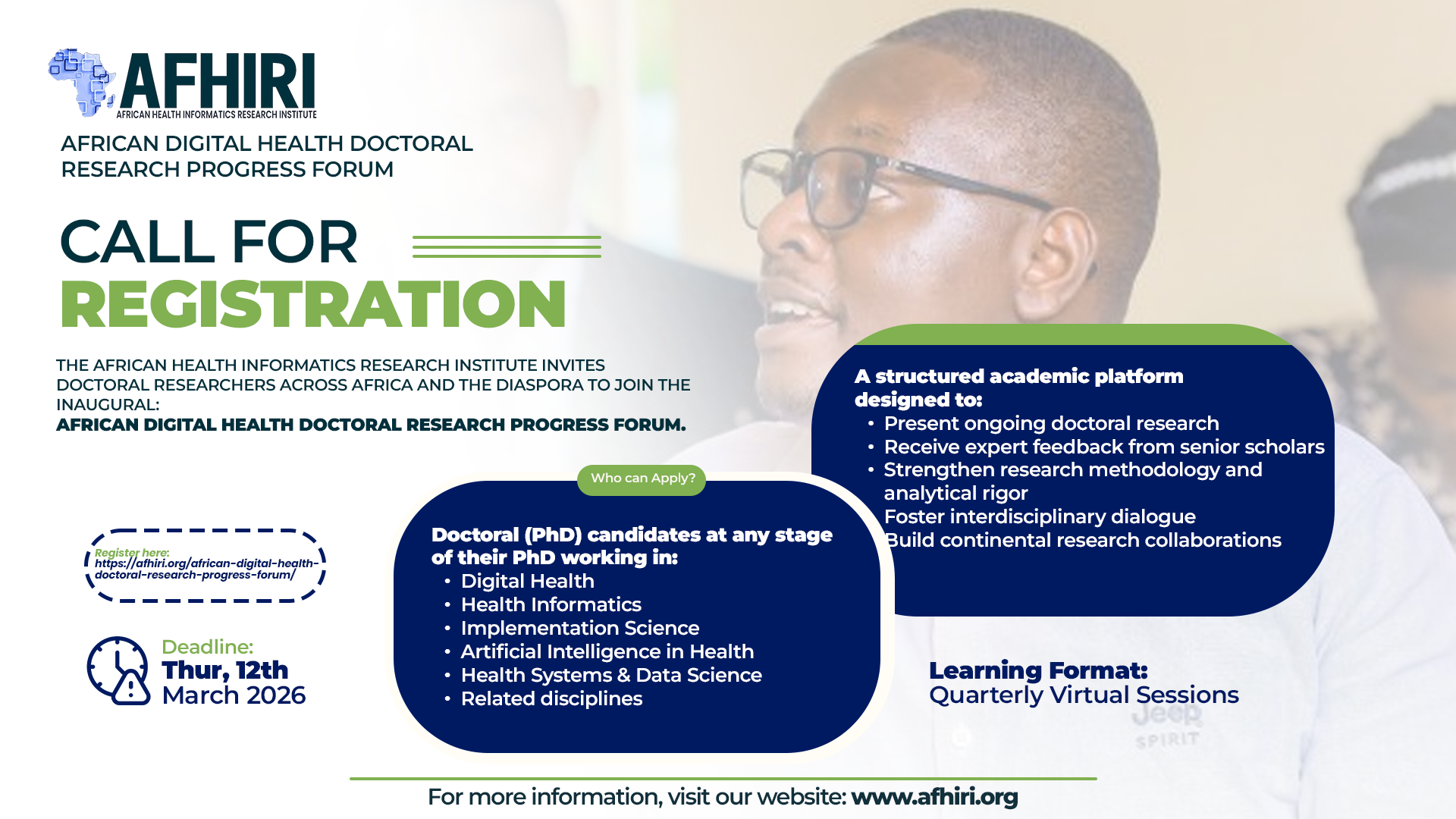 African Digital Health Doctoral Research Progress Forum